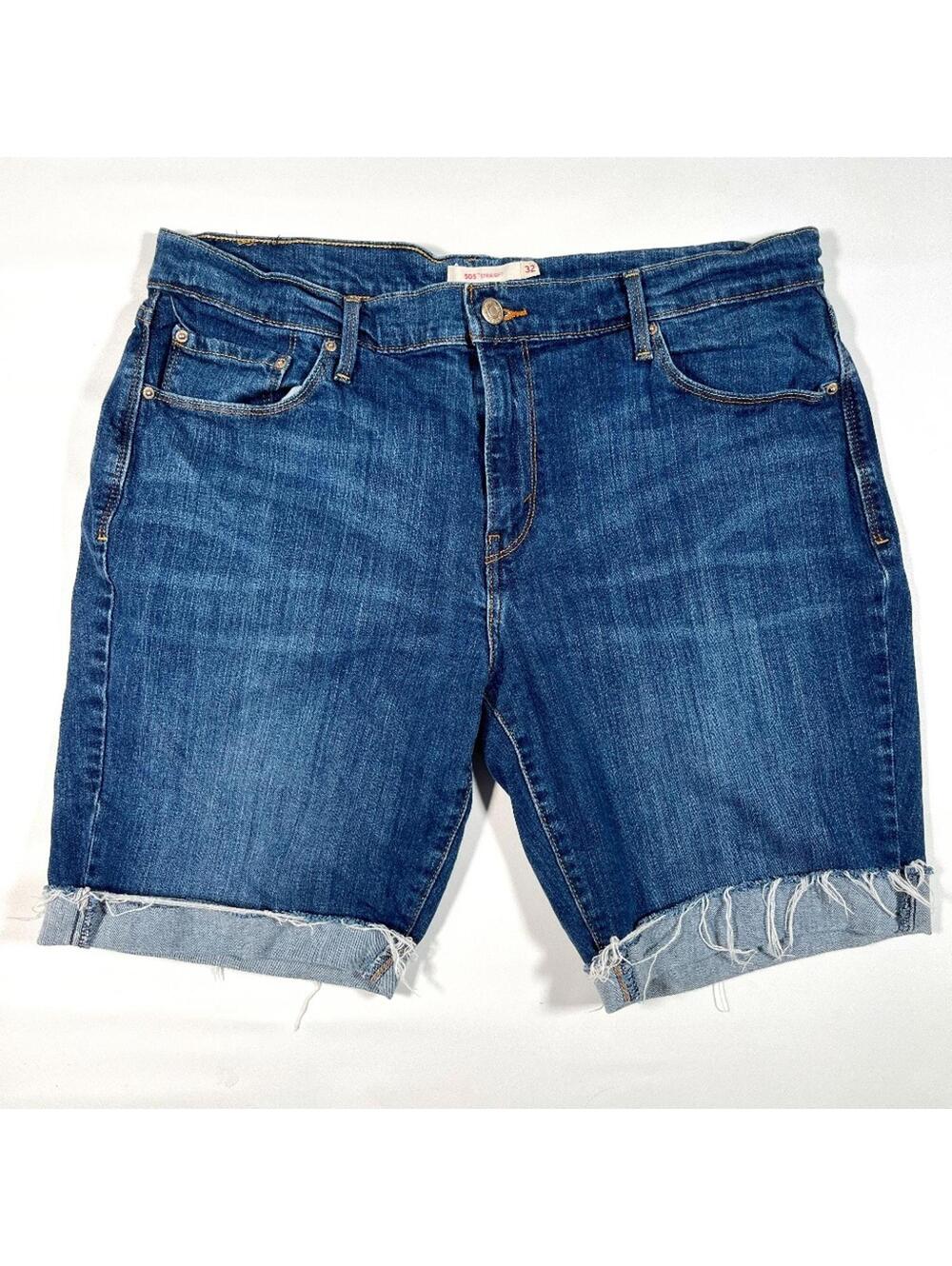 Levis 505 Cut-off Jorts Jeans Shorts  - Size 12, / Waist 32"